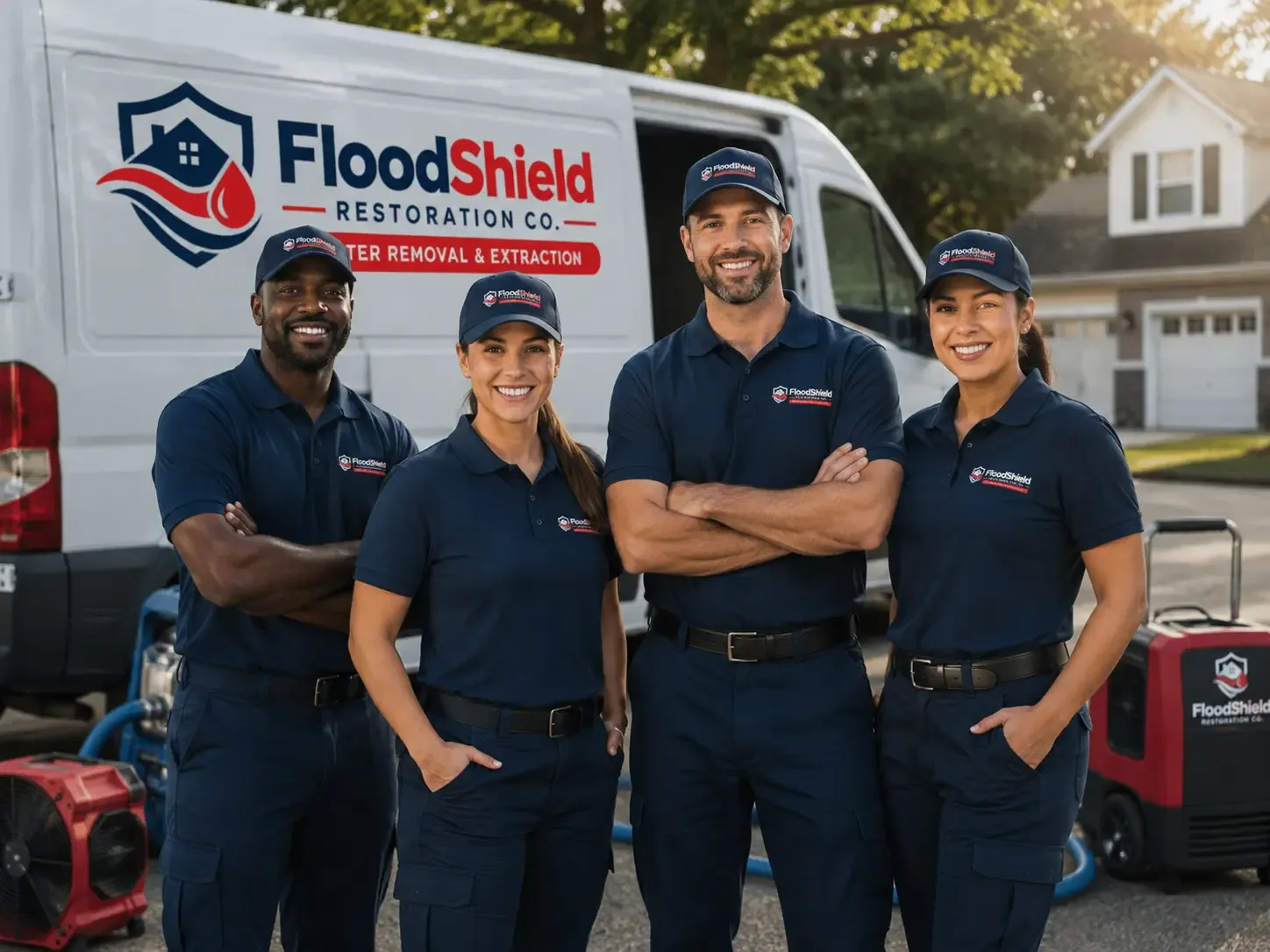 Flood Damage Restoration company in Casstown, OH